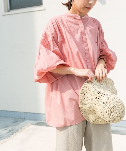URBAN RESEARCH DOORS 「URBAN DOORS」 長袖ブラウス MEDIUM