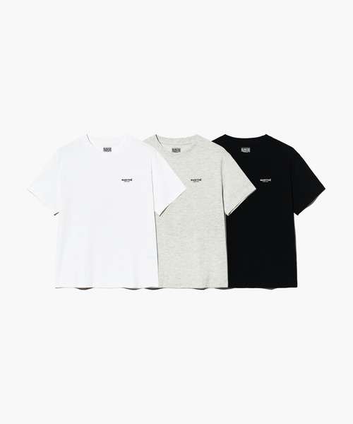 tシャツ 3PACK SMALL REGULAR LOGO TEE レディース