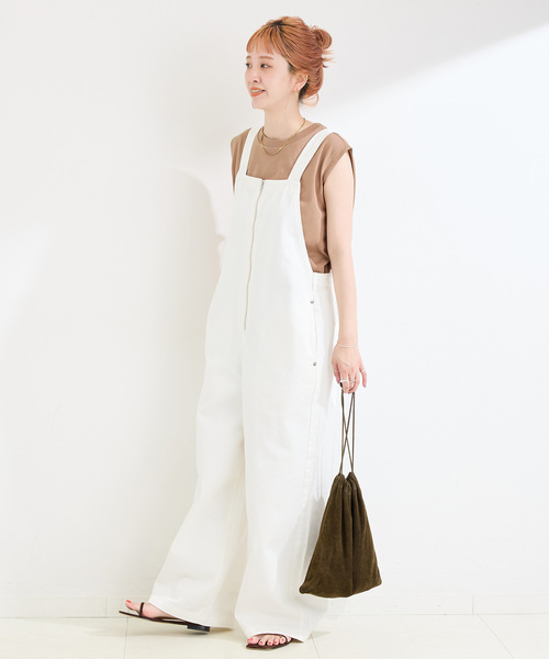 サロペット・オーバーオール・オールインワン GIUNON / reversible cocoon dress / 0size オールインワン レディース サロペット サロペ オーバーオール