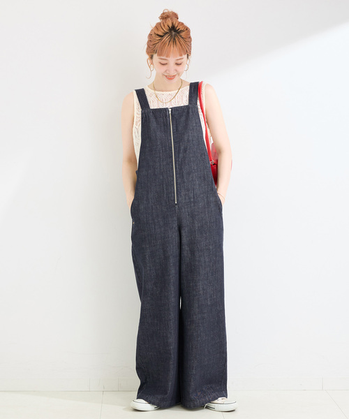 B.C STOCK オーバーオール DU JOUR グレー B.C STOCK サロペット オーバーオール ウォッシャブル / DU JOUR