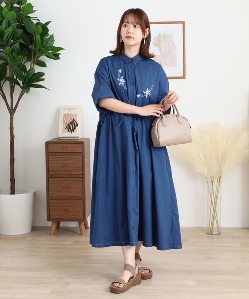 ヨウジヤマモト 祈り手 刺繡 ウール ギャバジン スクエア ネクタイ 22SS