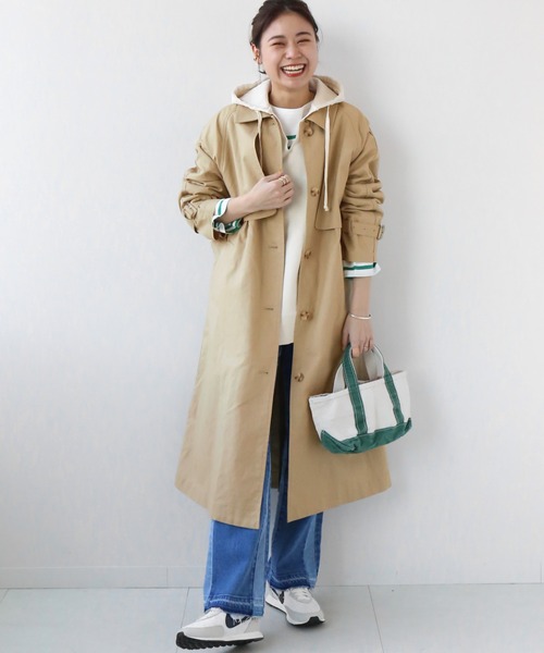 ジャーナルスタンダードレリューム￼ベージュ トレンチコート サイズ38 JOURNAL STANDARD relume（ジャーナルスタンダード レリューム