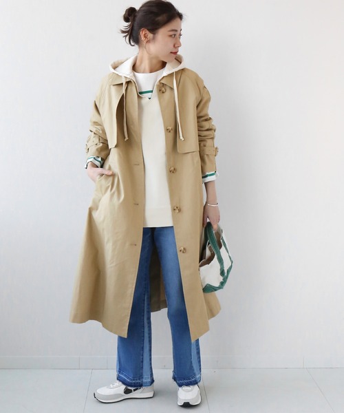 ジャーナルスタンダードレリューム￼ベージュ トレンチコート サイズ38 JOURNAL STANDARD relume（ジャーナルスタンダード レリューム