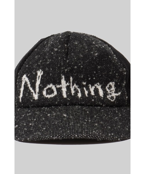 SHINYAKOZUKA キャップ 帽子 THOUGHTS KNITTED CAP WITH KIJIMA