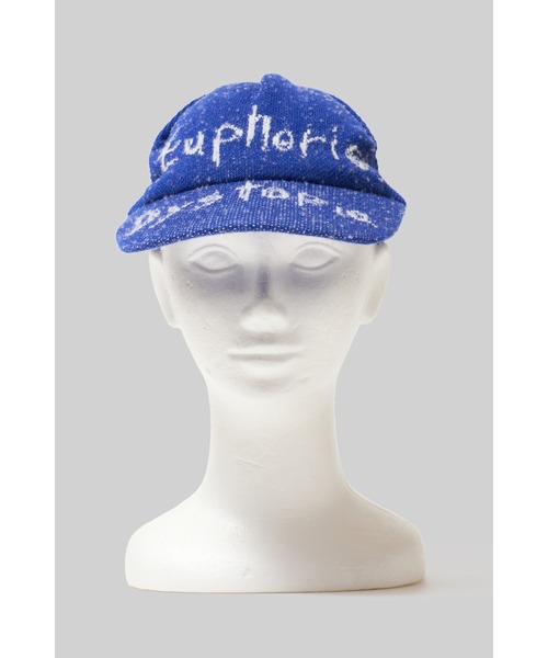 SHINYAKOZUKA キャップ 帽子 THOUGHTS KNITTED CAP WITH KIJIMA