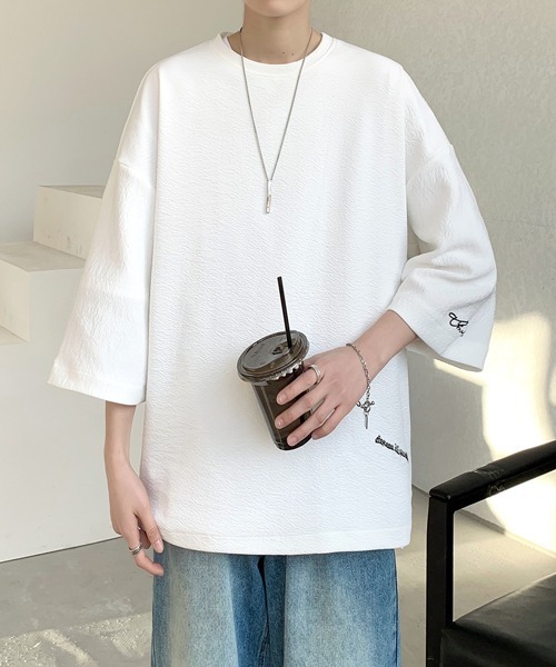 「FVLMEN」 半袖Tシャツ LARGE ホワイト メンズ