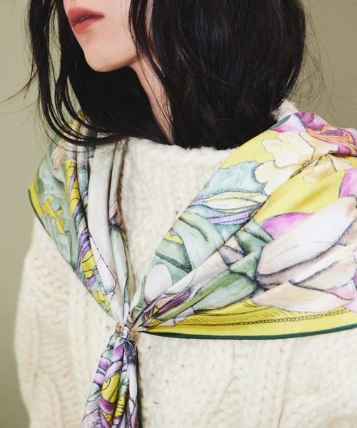 SWASH LONDON スカーフ バンダナ スカーフリング ”ダブルリング” 2本