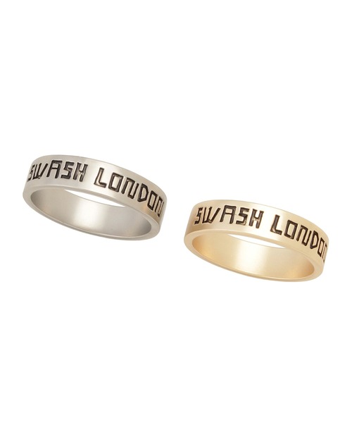 ☆SWASH LONDON スカーフ・リングセット販売☆新品未使用☆ SWASH LONDON スカーフ バンダナ スカーフリング ”ダブルリング” 2本