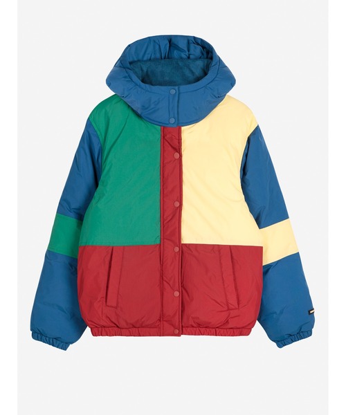 ダウンコート ダウンジャケット Color block padded puffer レディース メンズの画像