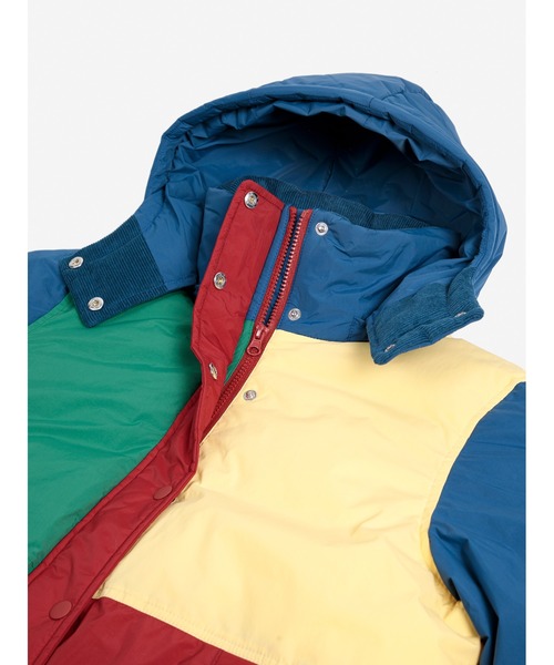 ダウンコート ダウンジャケット Color block padded puffer レディース メンズの画像
