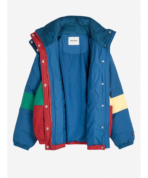 ダウンコート ダウンジャケット Color block padded puffer レディース メンズの画像