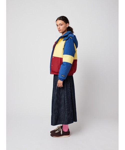 ダウンコート ダウンジャケット Color block padded puffer レディース メンズの画像