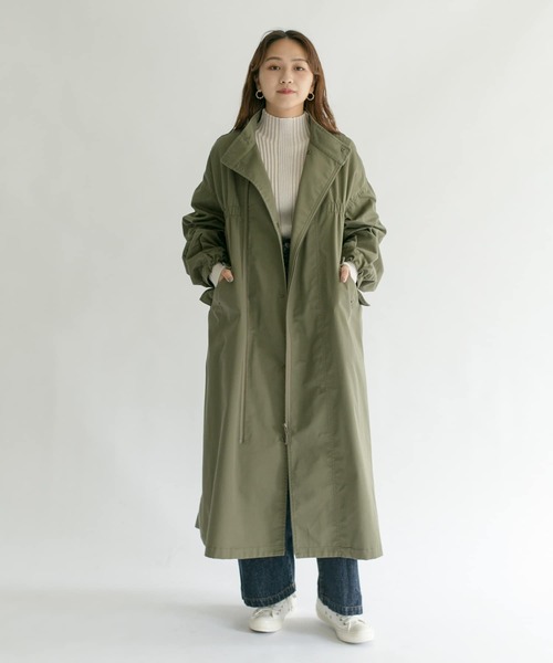 「KBF」 コート ONE ブラック レディース_画像2