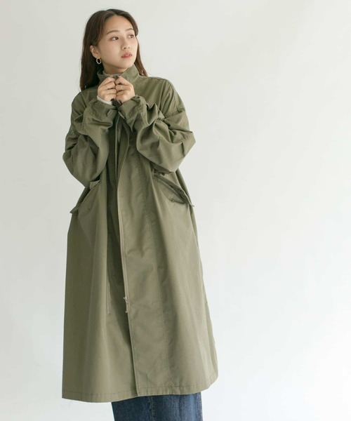 「KBF」 コート ONE ブラック レディース_画像7