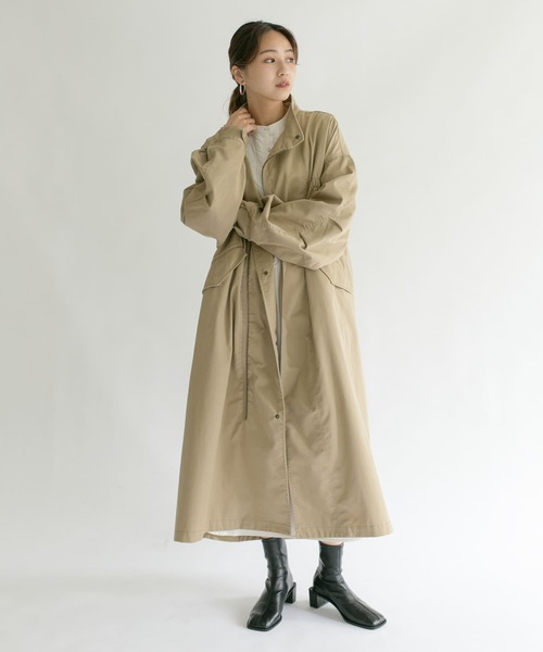 「KBF」 コート ONE ブラック レディース_画像9