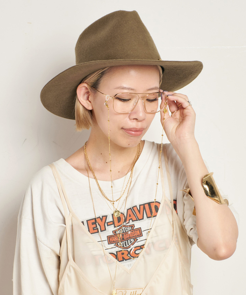 JANESSA LEONE（ジャネッサレオン） 帽子 ハット *「JANESSA LEONE