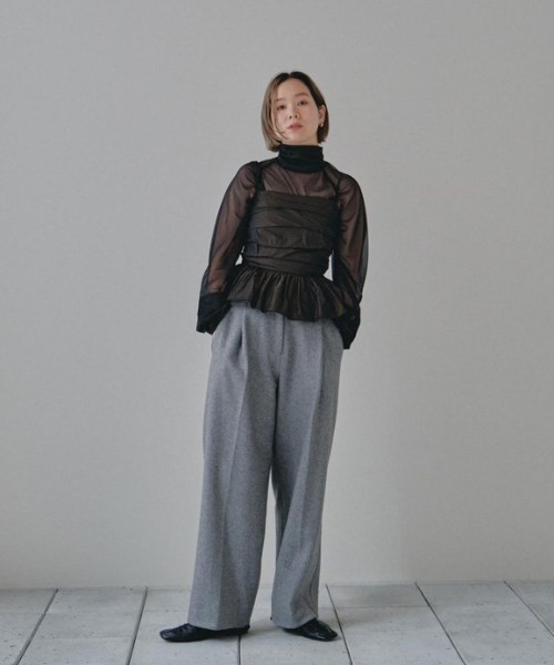 TODAYFUL 「TODAYFUL」 パンツ 38inch グレー レディース : ZOZOTOWN