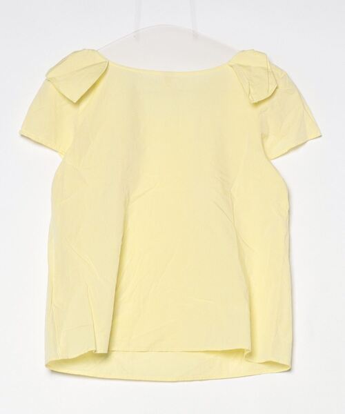 「Rubyrivet」 半袖ブラウス 36 イエロー レディース_画像2