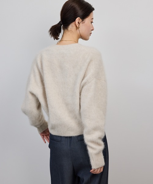 ROPE'（ロペ） カーディガン フォックスカシミヤニットカーディガン