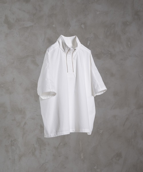 「ADRER」 半袖シャツ SMALL ブラック メンズ_画像4