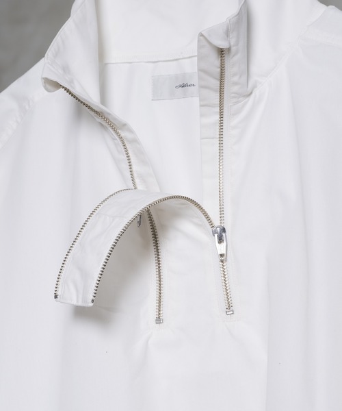 「ADRER」 半袖シャツ SMALL ブラック メンズ_画像8