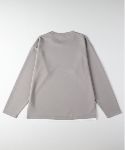 BACK NUMBER tシャツ 「BACK NUMBER」TRPU胸ロゴプリントロング