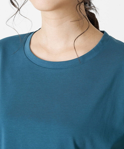 「OFUON le MK」 半袖カットソー 38 ブラック レディース_画像4