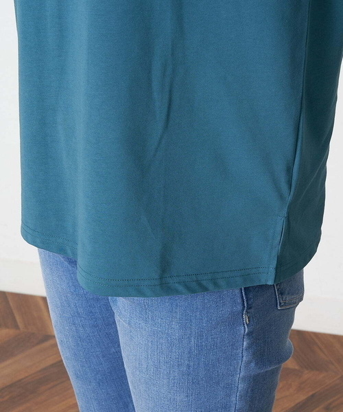 「OFUON le MK」 半袖カットソー 38 ブラック レディース_画像6