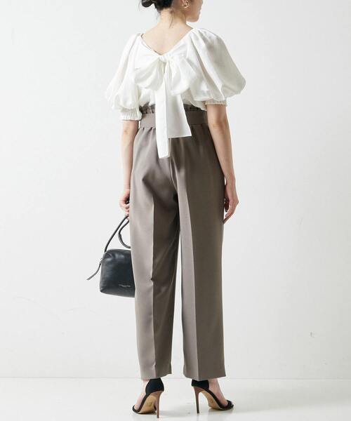 「TIARA」 半袖ブラウス FREE ピンク レディース_画像5