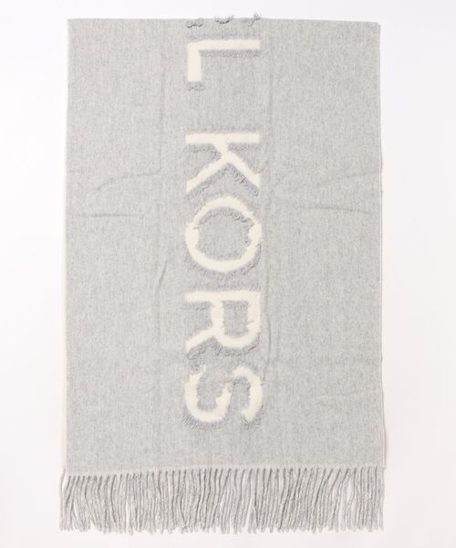 MICHAEL KORS フリンジ付きマフラー MICHAEL KORS（マイケルコース） マフラー ストール カットフリンジ