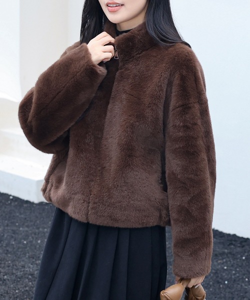 Lace Ladies（レースレディース） ブルゾン アウター スタンドカラー