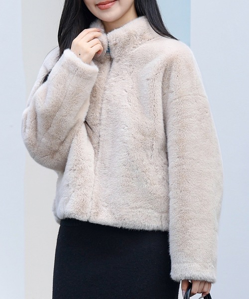 Lace Ladies（レースレディース） ブルゾン アウター スタンドカラー