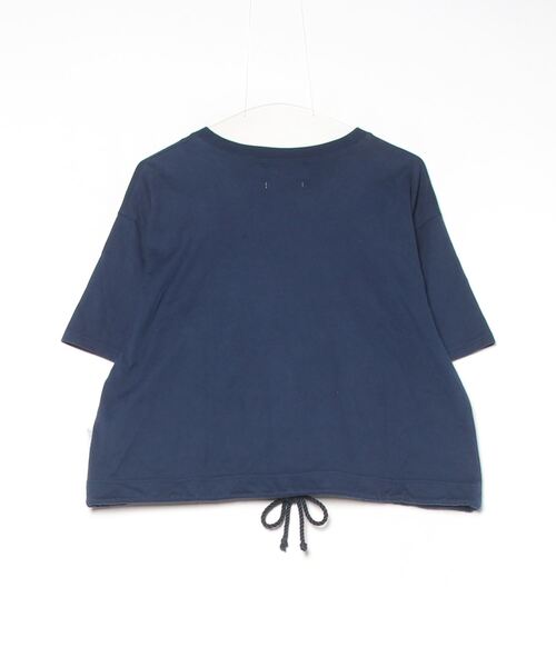 「MUVEIL」 半袖Tシャツ 40 ネイビー レディース_画像2