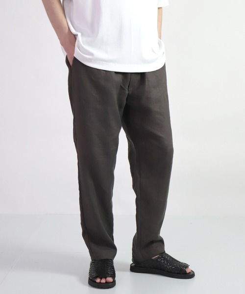 「SPELLBOUND」 イージーパンツ 30inch チャコールグレー メンズ_画像3