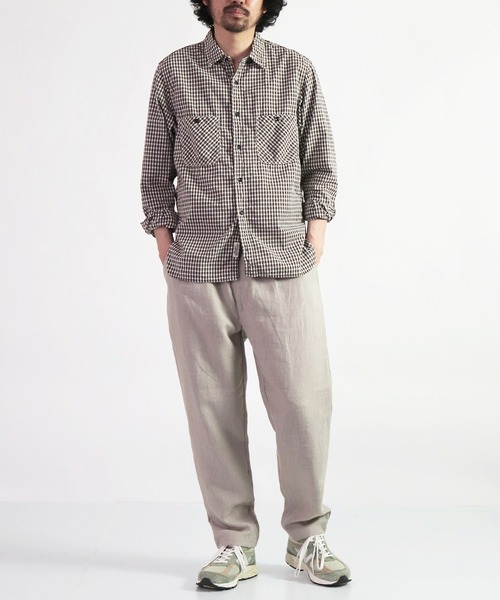 「SPELLBOUND」 イージーパンツ 30inch チャコールグレー メンズ_画像8