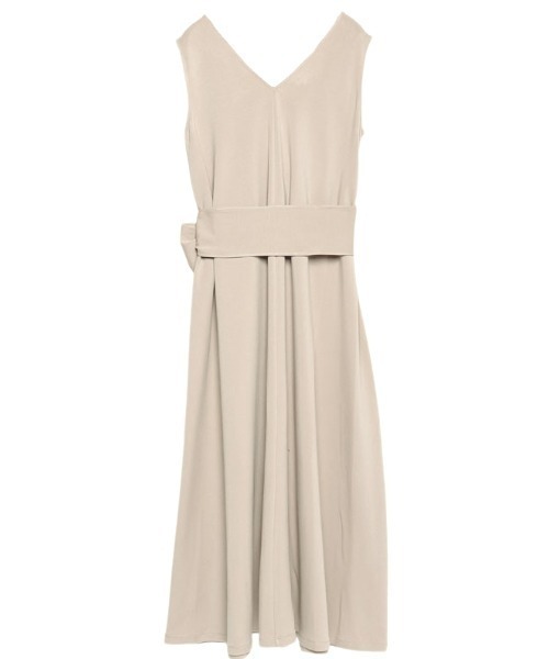 新品未使用 anuans キュロット MEDIUM ベージュ レディース anuans（アニュアンス） ノースリーブワンピース FREE ベージュ