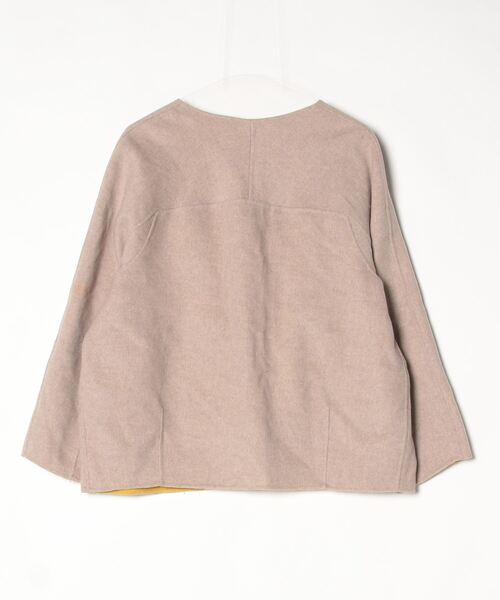 human woman（ヒューマンウーマン） ノーカラージャケット MEDIUM