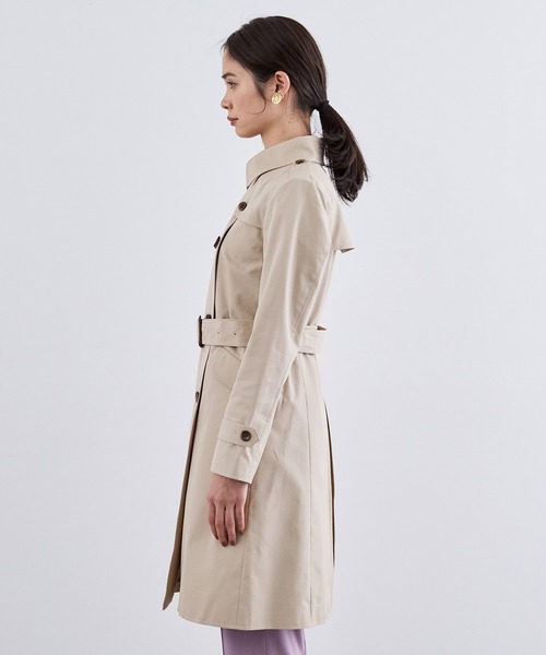 「ROPE'」 トレンチコート 40 ベージュ レディース_画像5