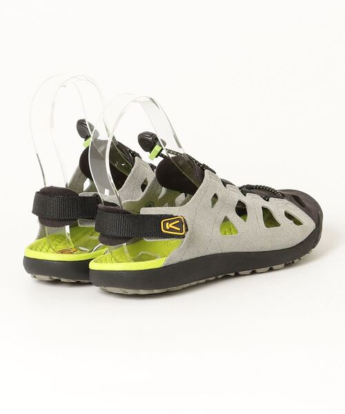「KEEN」 フラットサンダル 24cm グレー レディース_画像2