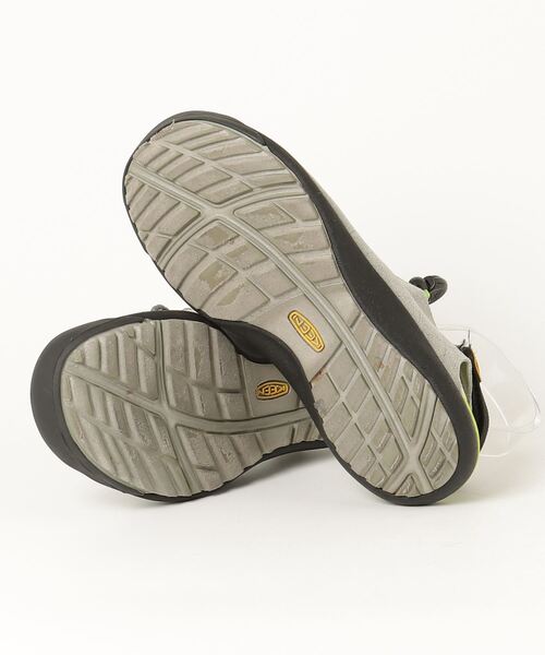「KEEN」 フラットサンダル 24cm グレー レディース_画像3