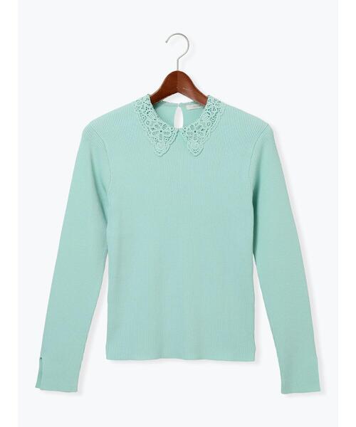 美品✨sheller femininity シェリエ　ケミカルレースニット 1726904669.jpg?1667915814