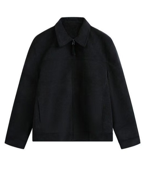 FreeZone ブルゾン アウター スエードタッチショートジャケット メンズ