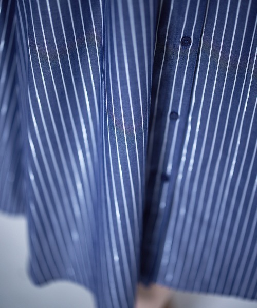 「12Twelve Agenda」 半袖ワンピース M ブルー レディース_画像2