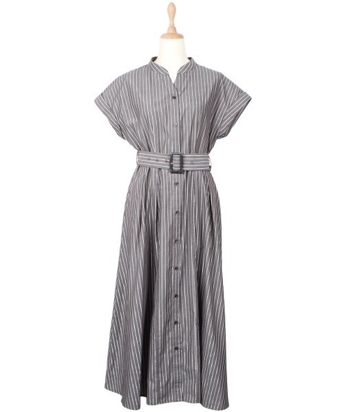 「12Twelve Agenda」 半袖ワンピース M ブルー レディース_画像9