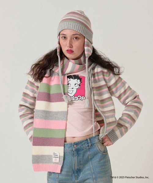 TINA：JOJUN（ティーナジョジュン） マフラー ストール 2025Limited