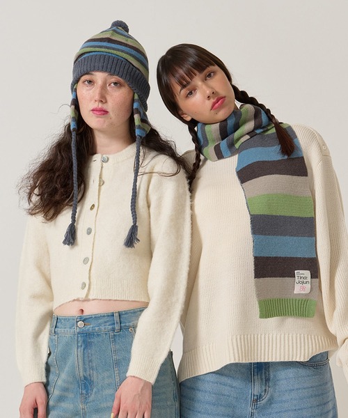 TINA：JOJUN（ティーナジョジュン） マフラー ストール 2025Limited