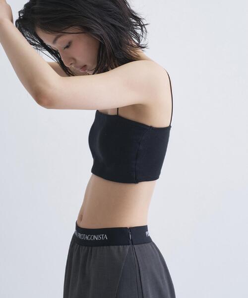 CODE A チューブトップ ベアトップ 「Re」bandeau bra short top
