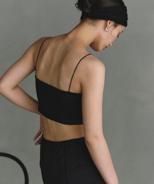 CODE A チューブトップ ベアトップ 「Re」bandeau bra short top