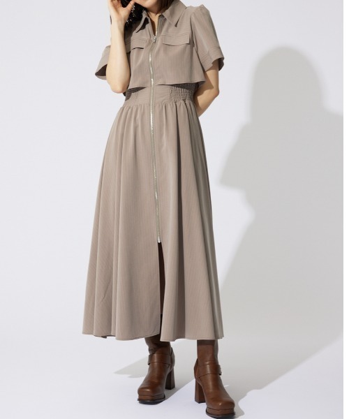 「rienda」 ノースリーブワンピース SMALL ホワイト レディース_画像3