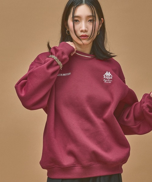 Kappa（カッパ） トレーナー スウェット 裏起毛 「Kappa×and ST